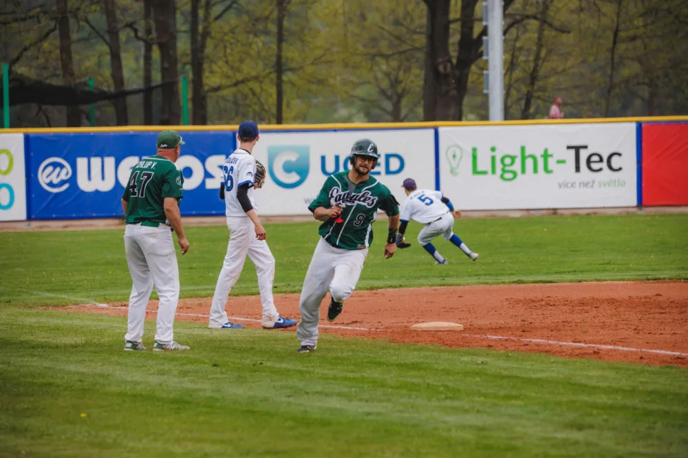 Sokol Hluboká prohrál sérii s Eagles Praha 1:2 a o jeho účasti v TOP 6 rozhodne poslední kolo s Arrows Ostrava