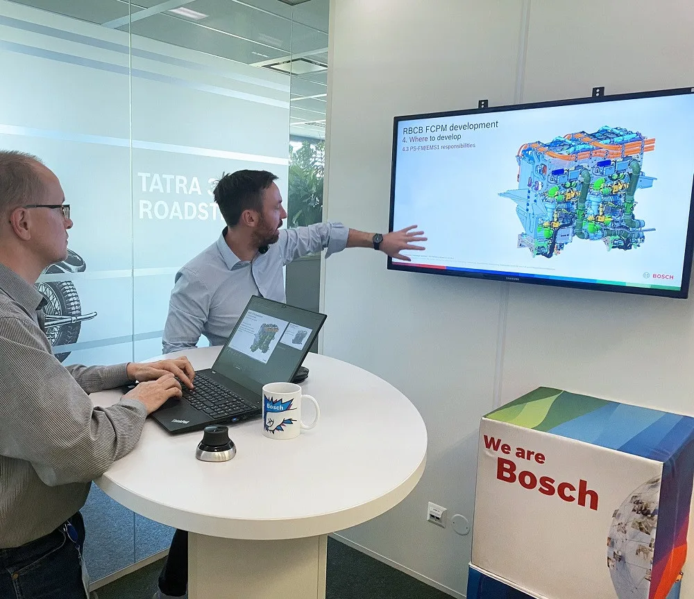 Desítky inženýrů Bosche se v Českých Budějovicích podílí na vývoji palivových článků
