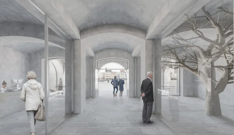 Nový Dům umění rozšíří galerii a zpřístupní dvůr.