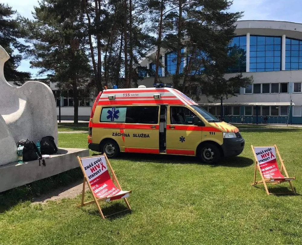 Odhalte infekci včas. Přijďte se zdarma otestovat na HIV, žloutenku a syfilis