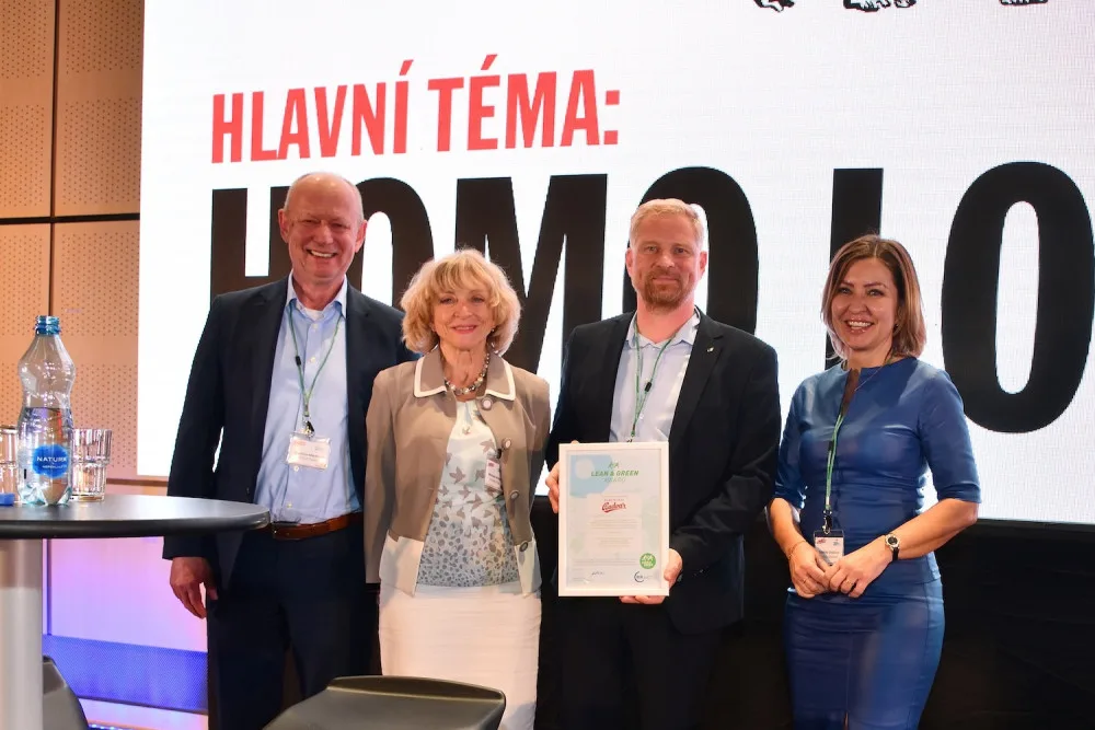 Budějovický Budvar získal jako první v České republice ocenění Lean & Green Award