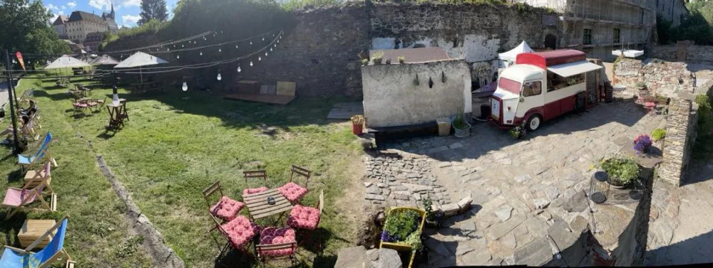 V Krumlově u řeky vedle pivovaru vzniká nová relaxační zóna Náplavka