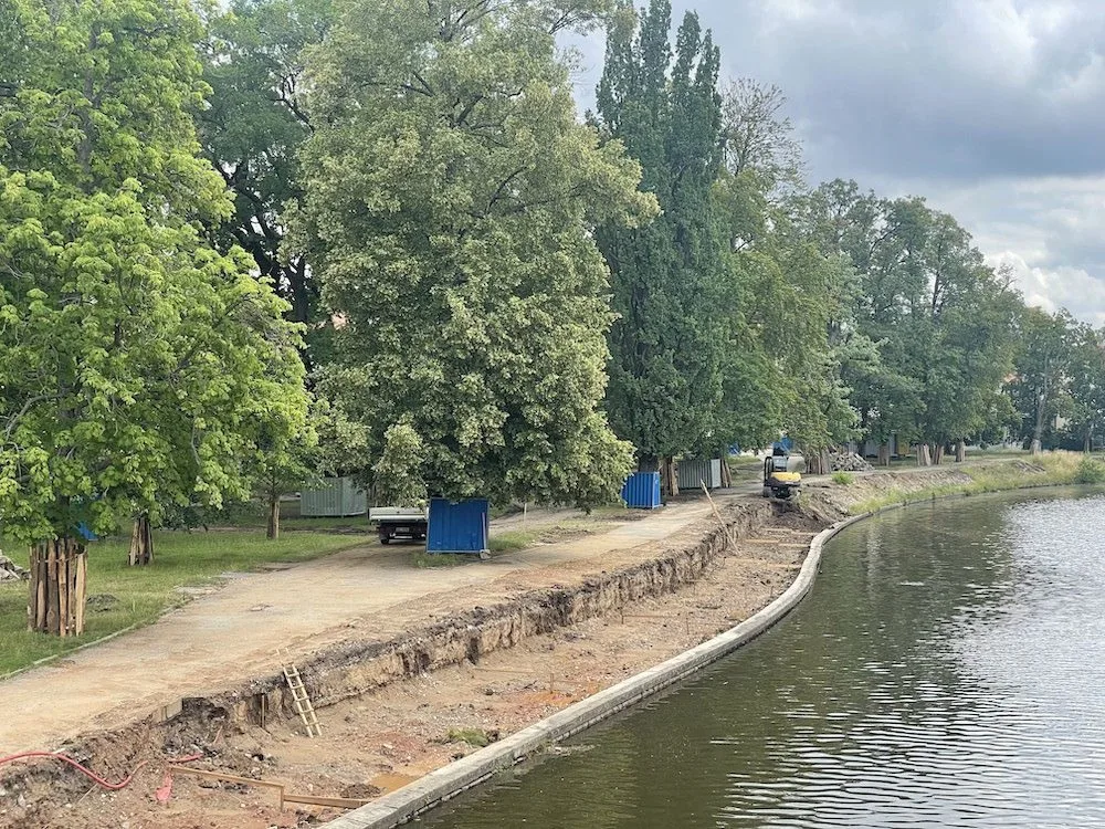 Park Dukelská se začíná měnit. Kompletně hotový bude až příští rok