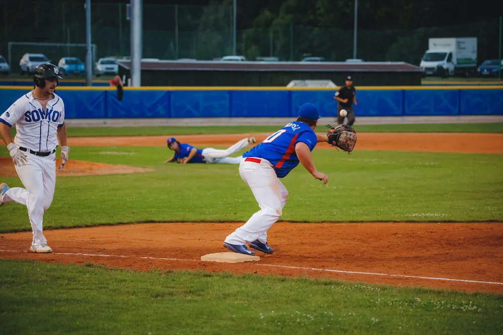 Sokol Hluboká přetlačil Kotlářku Praha a dál vede tabulku Nadstavby o baseballovou Extraligu