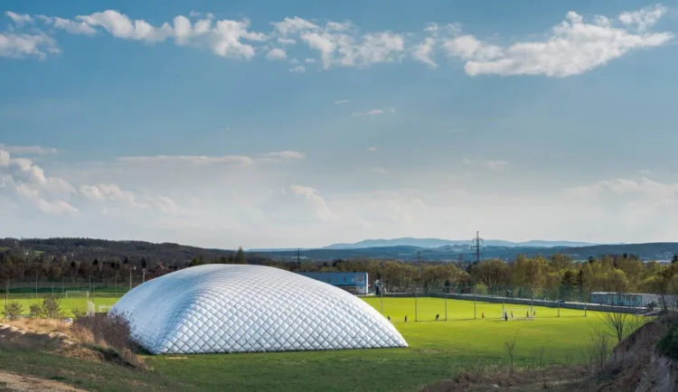 Projekt modernizace tréninkové areálu Dynama končí. Začne připrava nového záměru. Foto: Dominik Svoboda