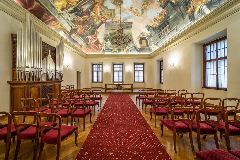 Stávající podoba radnice v Českých Budějovicích. Foto: Město České Budějovice