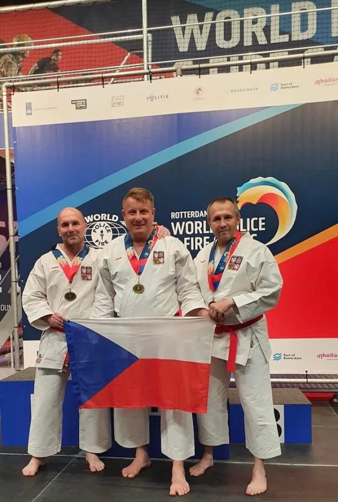Úspěch jihočeských policistů. Ze světových sportovních her přivezli dvanáct medailí