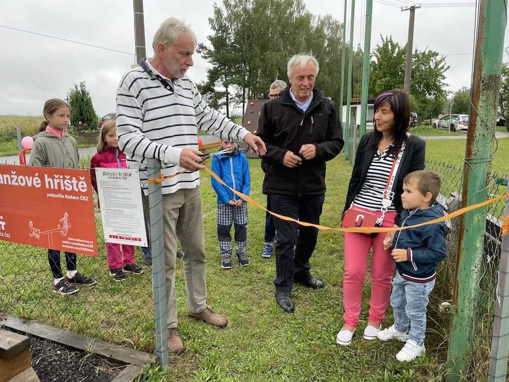 Nové dětské hřiště vyrostlo v Hroznějovicích