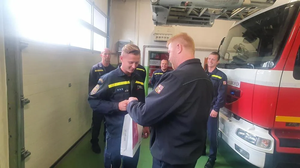 Hasič ve volnu zachránil hluchoněmého vodáka. Získal ocenění
