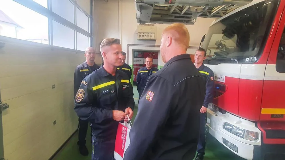 Hasič ve volnu zachránil hluchoněmého vodáka. Získal ocenění