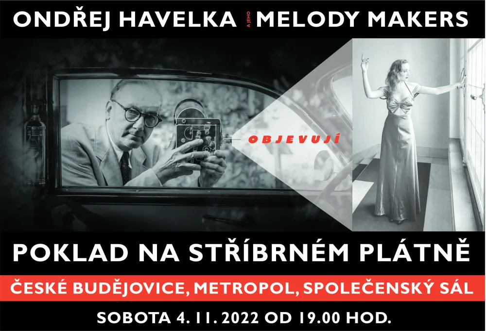 Ondřej Havelka, Osmany Laffita a Honza Dědek vystoupí začátkem listopadu v Metropolu