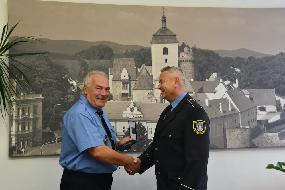 U městské policie sloužil přes 30 let. Josef Chmelař odešel do zaslouženého důchodu
