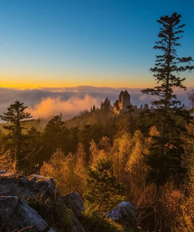 Hrad Kašperk, foto: Meteostanice Chotěšov