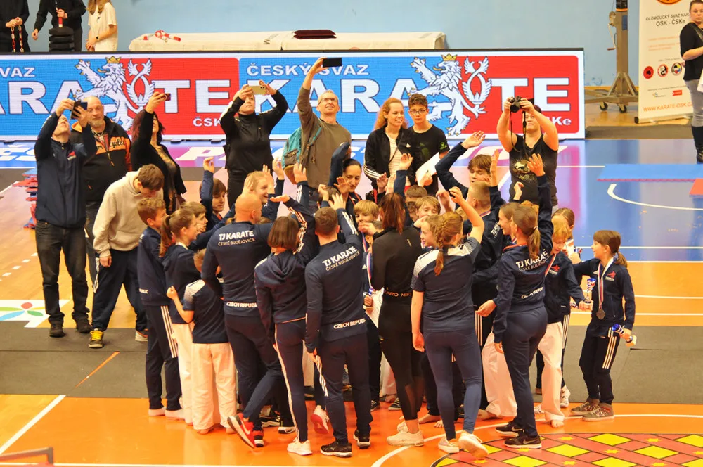 Medailová jízda na mistrovství ČR! TJ Karate České Budějovice je opět nejúspěšnějším klubem