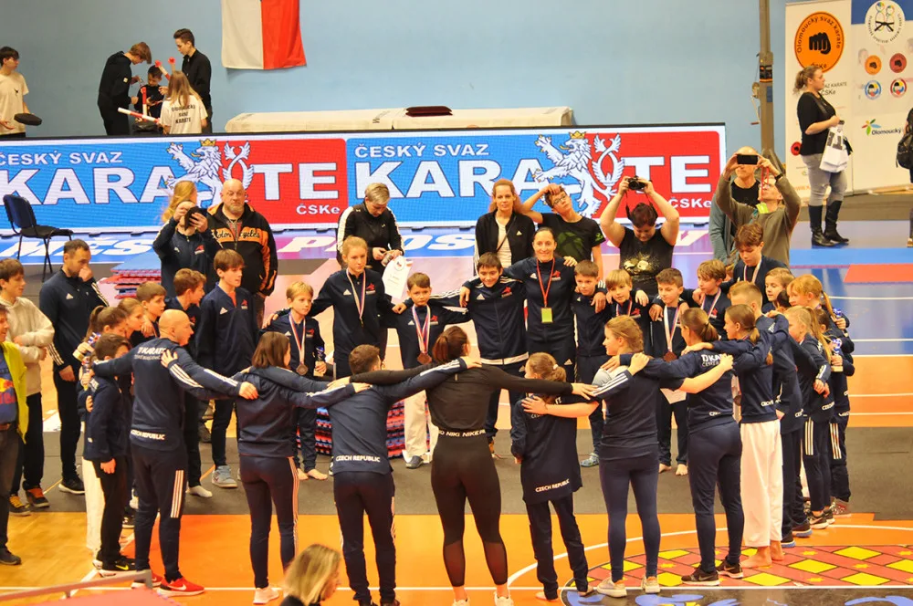 Medailová jízda na mistrovství ČR! TJ Karate České Budějovice je opět nejúspěšnějším klubem