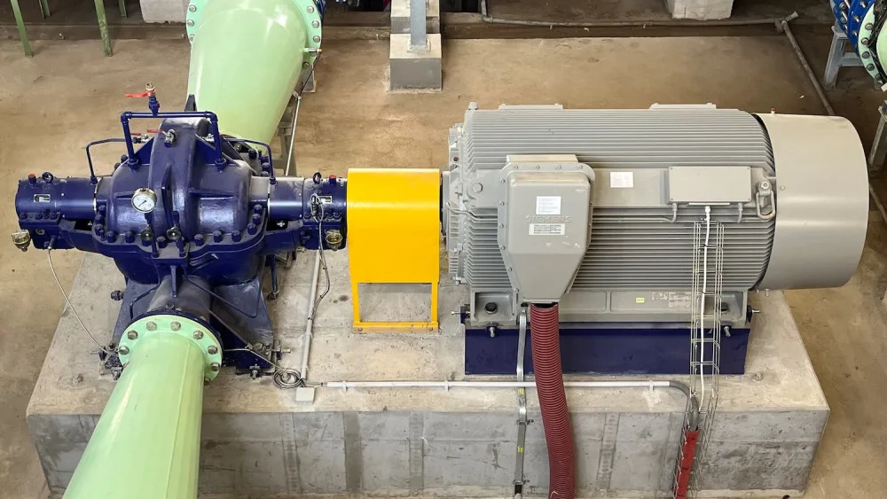 Soustrojí čerpadla QVD s elektromotorem