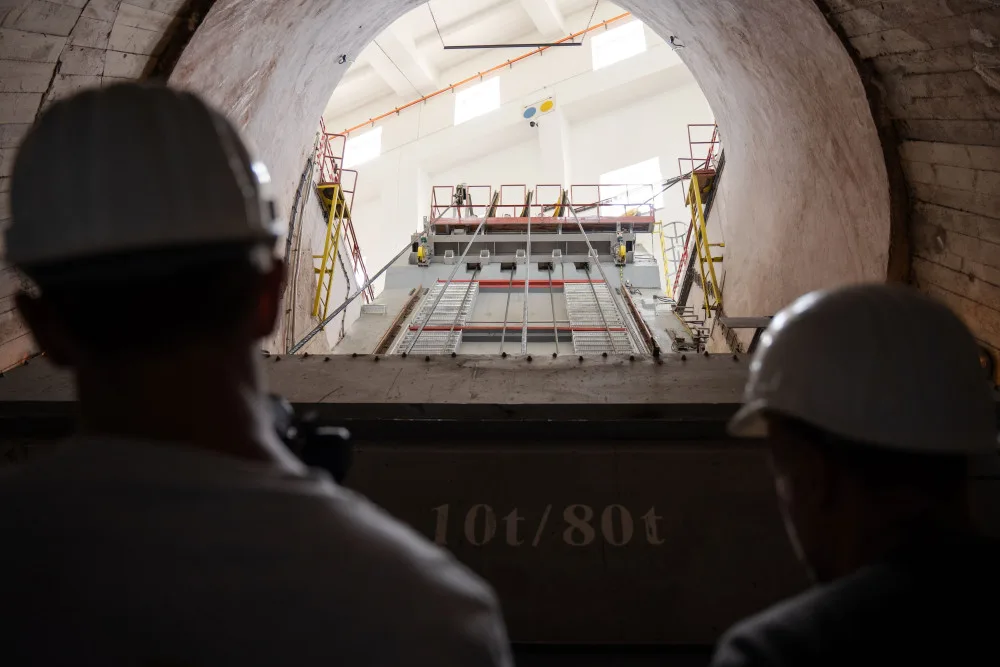 Lipenské podzemí se opět otevře. Zájemci se podívají 160 metrů pod hladinu.