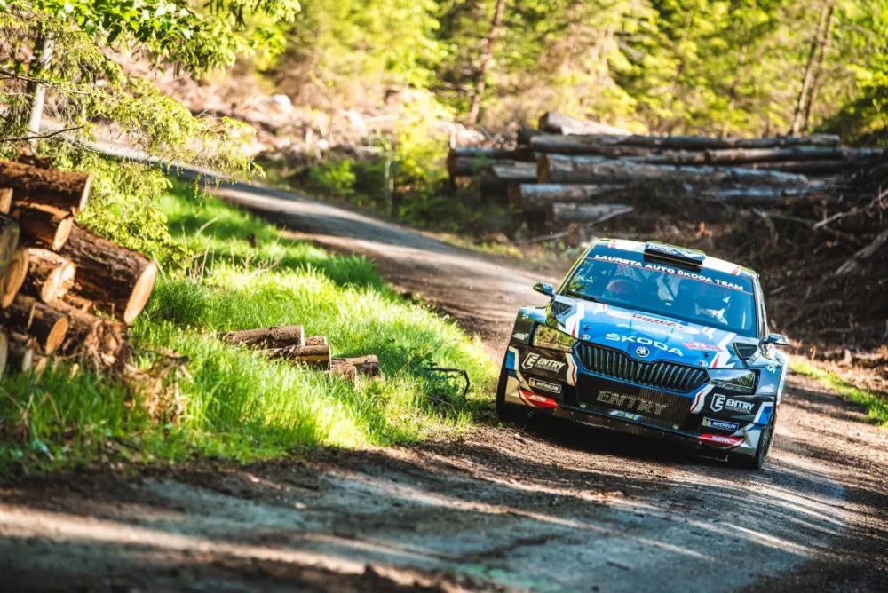 Rallye Český Krumlov.