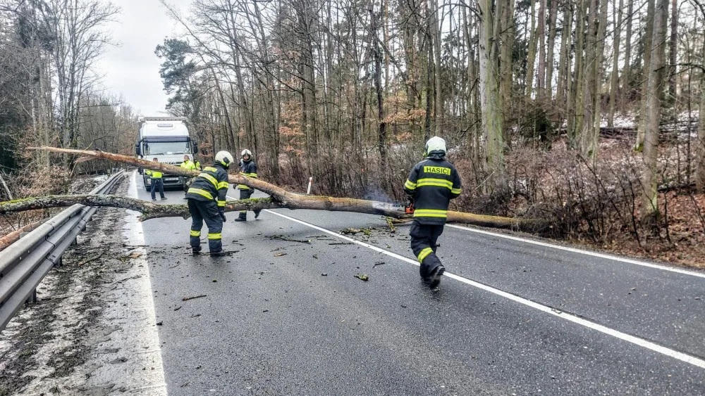Jihočeský kraj zasáhne silný vítr, varovali meteorologové