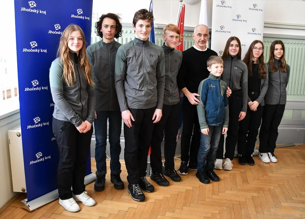 Jihočeský kraj ocenil medailisty z olympiády dětí a mládeže