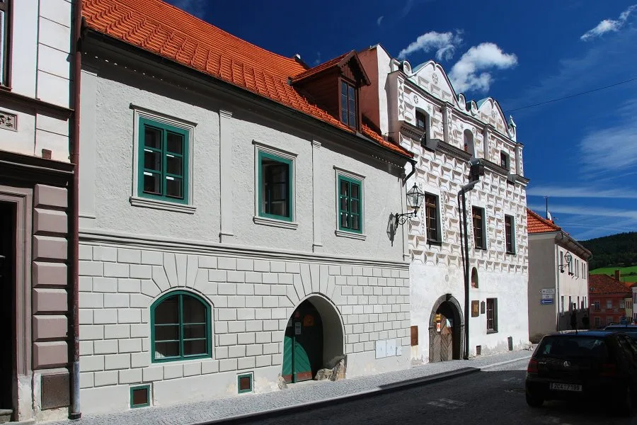 Aktuální městská knihovna v Prachaticích.