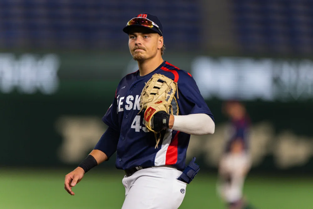 První trénink si pamatuju úplně přesně. Japonci při baseballu neskutečně fandí, říká Martin Mužík