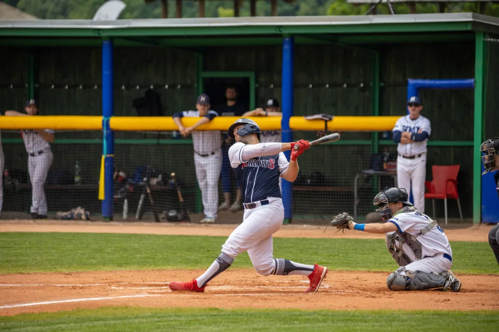 Odstartovala baseballová Extraliga. Sokol Hluboká přivezl z Ostravy cenný bod, v sérii remizoval s Arrows Ostrava