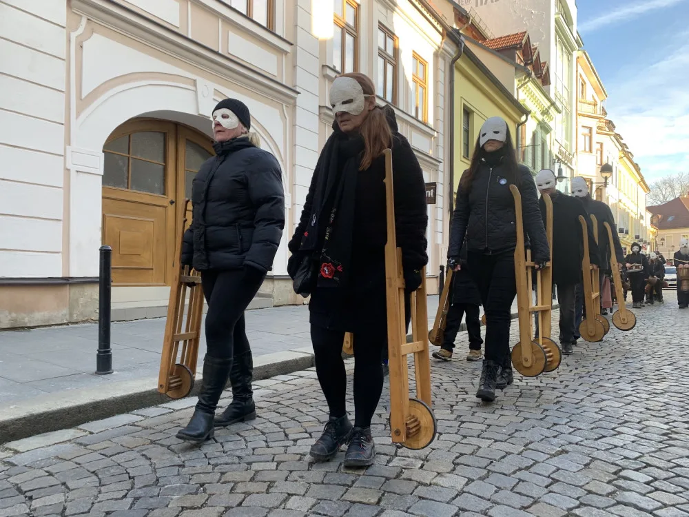 FOTO, VIDEO: Hrkání se vrátilo do Českých Budějovic