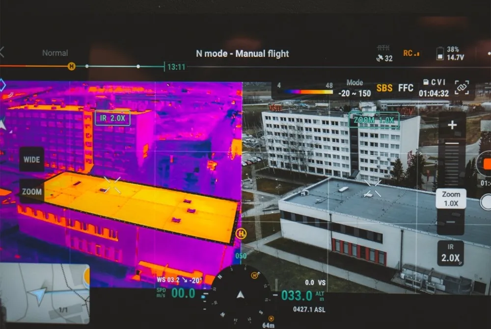 Dron s termokamerou doplnil na VŠTE výuku a pomůže i při záchraně narozených srnčat při jarním sečení luk