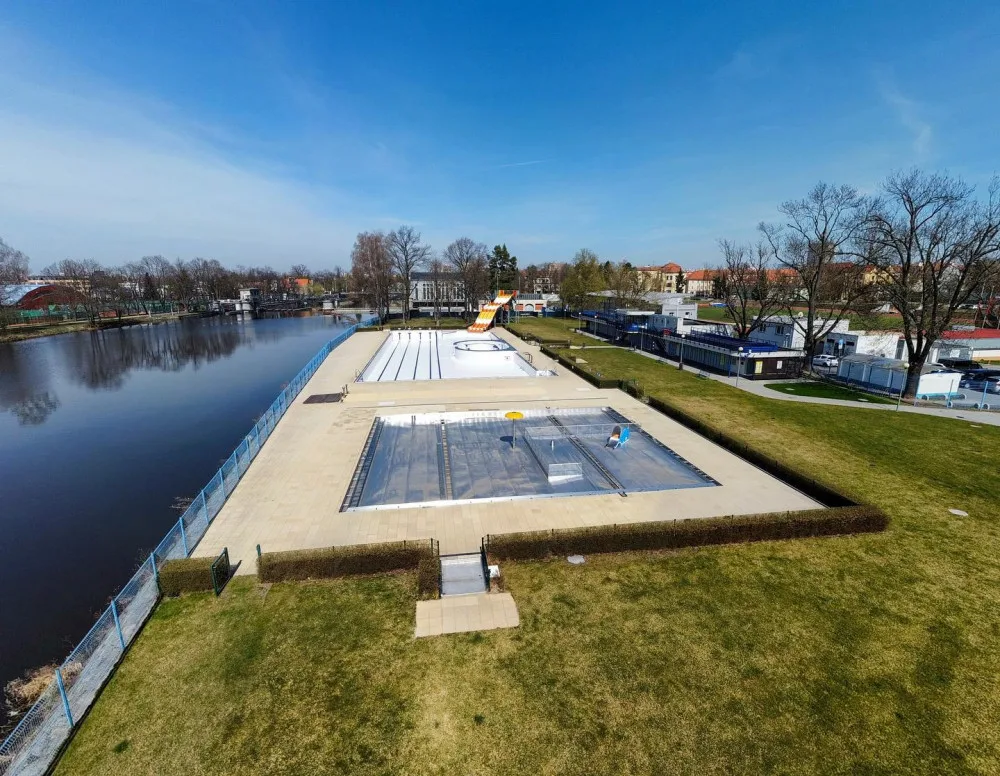 Koupaliště České Budějovice.
