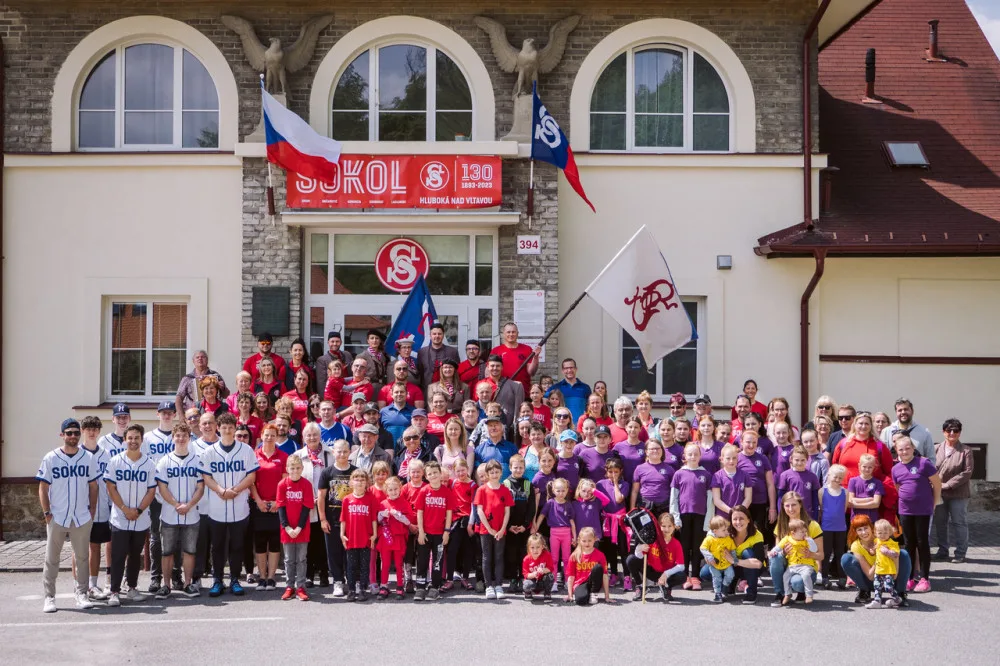 Hlubočtí sokolové oslavili 130 let a pomohli dobré věci