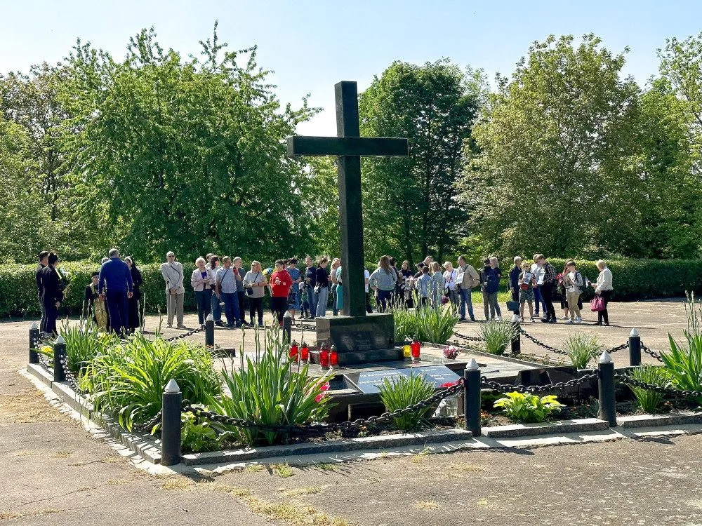Při pietní akci si lidé připomněli oběti stalinského režimu, mezi kterými byli i Volyňští Češi.
