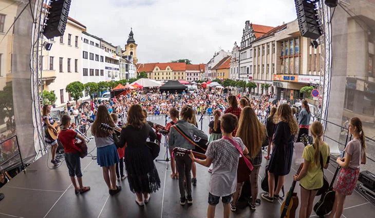 Slavnost Dotkni se Písku oživí město