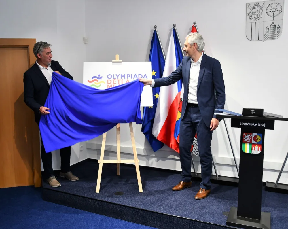 Budějce se příští rok stanou centrem Olympiády dětí a mládeže. Logo navrhla studentka umělecké školy