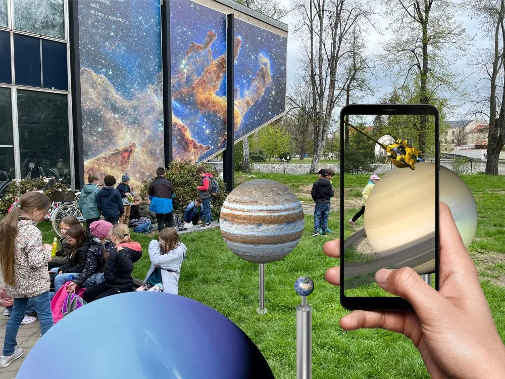 Na hvězdárně spatříte planety v rozšířené realitě