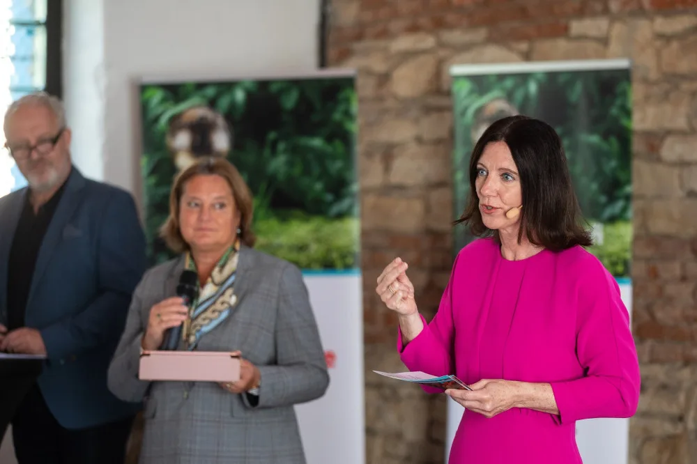 Generální ředitelka společnosti E.ON v České republice Claudia Viohl.