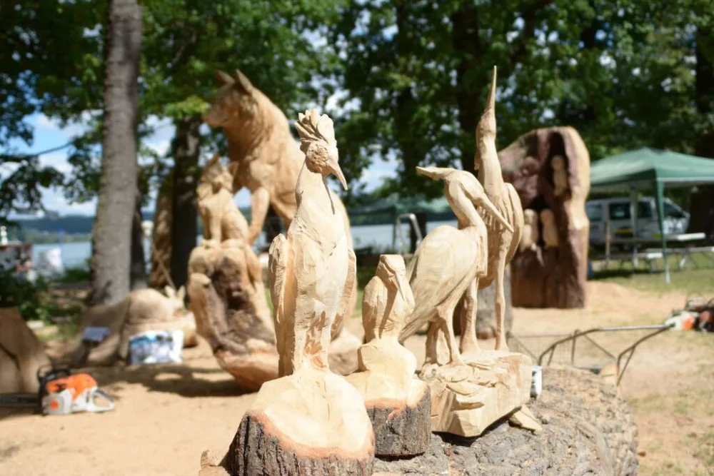 Dřevosochařské sympozium je tady, v Zoo Hluboká