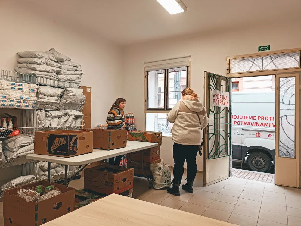 Stále jsme nenarazili na strop toho, co může potravinová banka dělat. Někdy mám pocit, že mě to přeroste, říká Kristýna Škabrdová