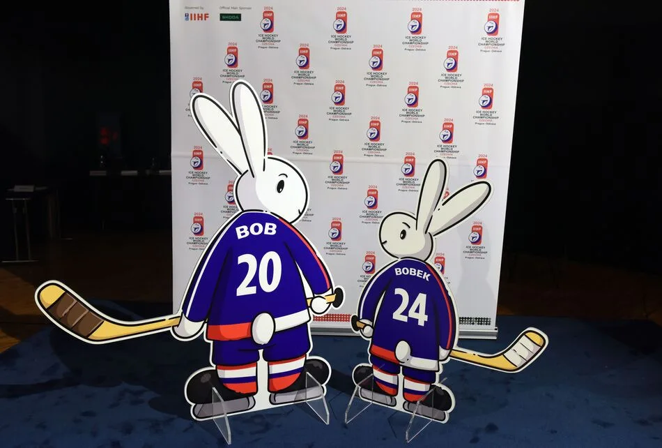 Maskoty hokejového MS v Praze a Ostravě budou opět Bob a Bobek