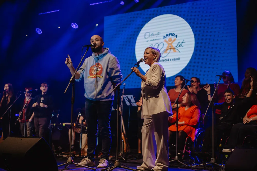 Při oslavě narozenin centra Arpida se vybrala rekordní částka