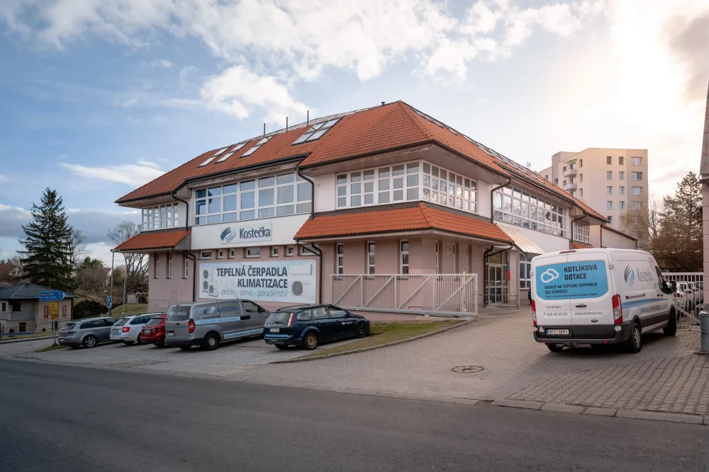 Zkušenost i kvalita. Kostečka Group pomůže s výběrem tepelného čerpadla i s žádostí o dotaci