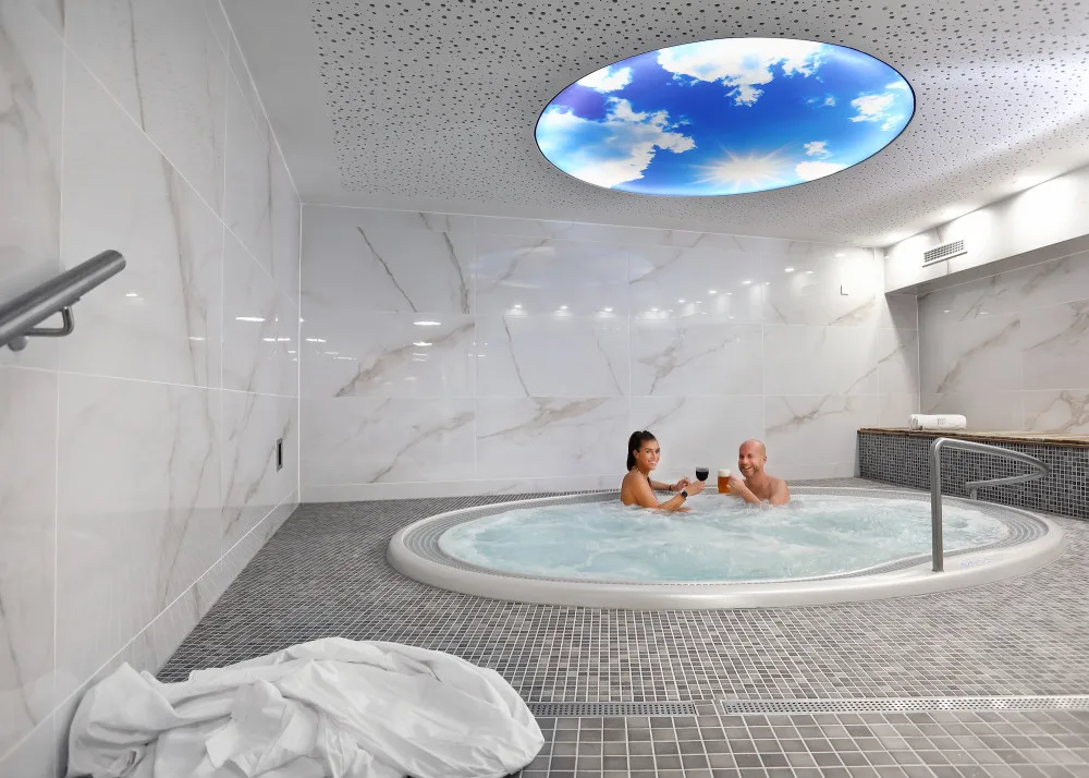 Wellness ve Svachovce nabízí sauny, vířivku a mnohem více.