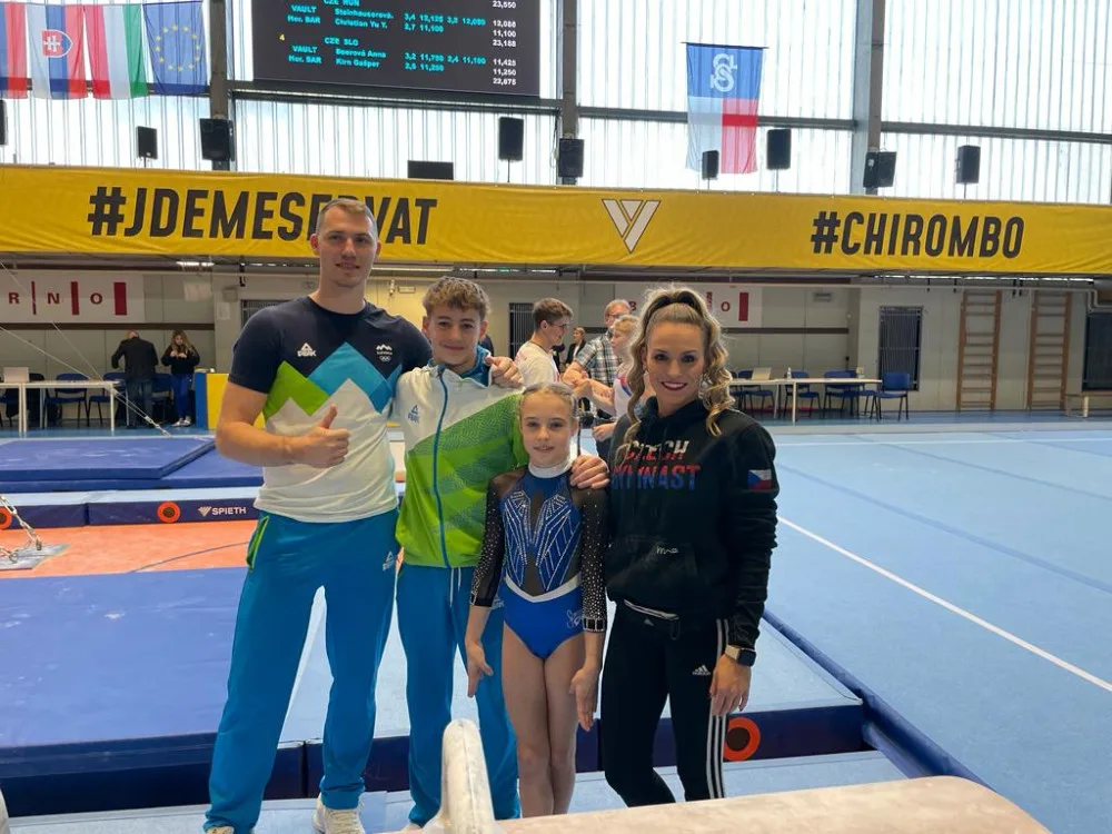 Budějcké gymnastky slavily další úspěch