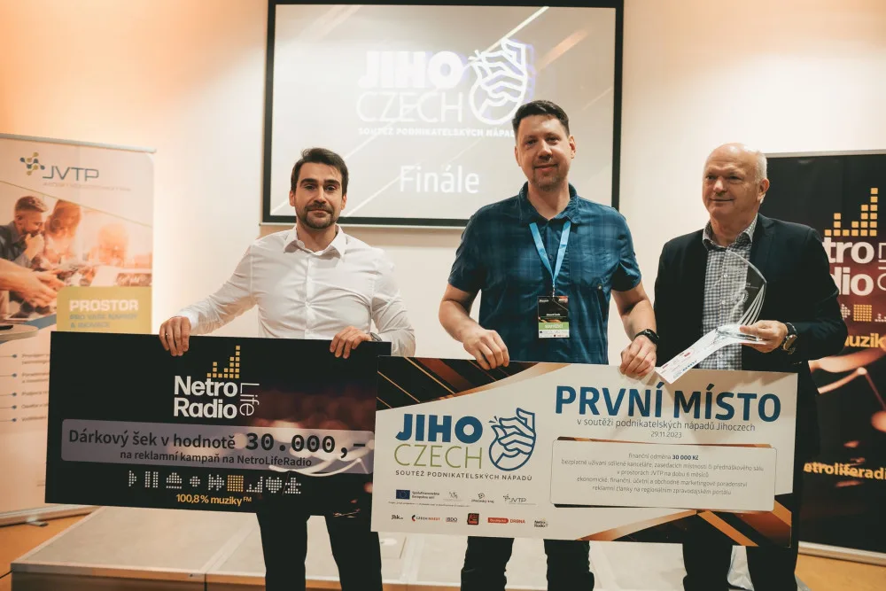Finále 6. ročníku soutěže Jihoczech ovládl Eduard Čeněk se svým projektem inteligentních řídících systémů