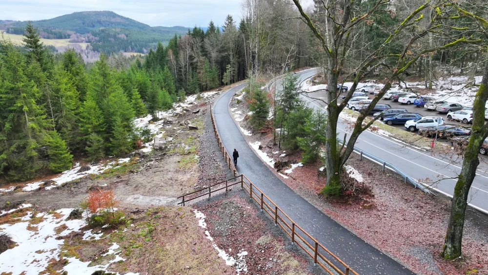 Vltavská cyklostezka z Loučovic do Vyššího Brodu je připravena na cyklisty