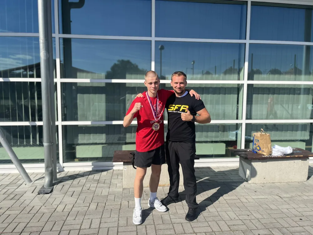 Mladý zápasník z Budějc má za sebou úspěšný rok. Stal se juniorským mistrem republiky v kickboxu