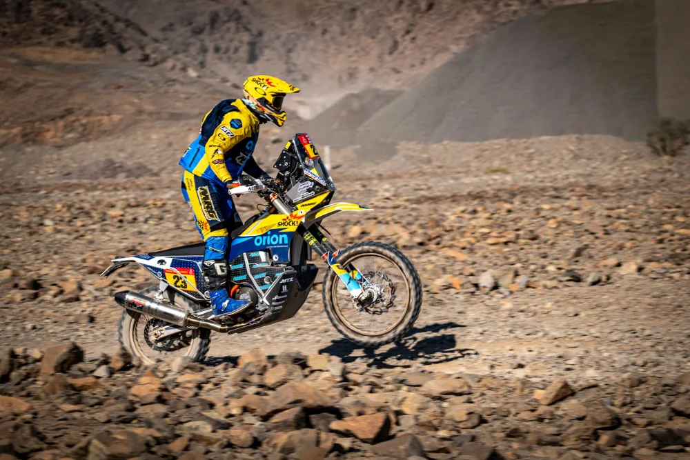 Martin Michek na Rally Dakar 2024.
