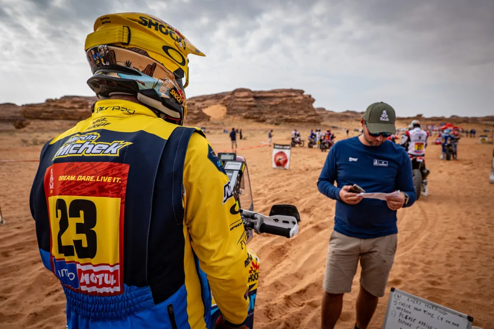 Martin Michek na Rally Dakar 2024.
