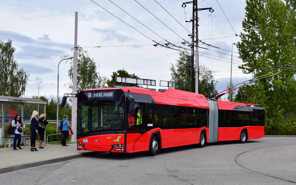 Českobudějovický dopravní podnik koupí 35 trolejbusů za 700 milionů korun