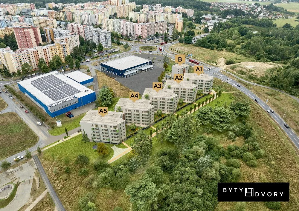 V Českých Budějovicích vznikají nové byty. Hypotéku budou zájemci řešit za více než rok